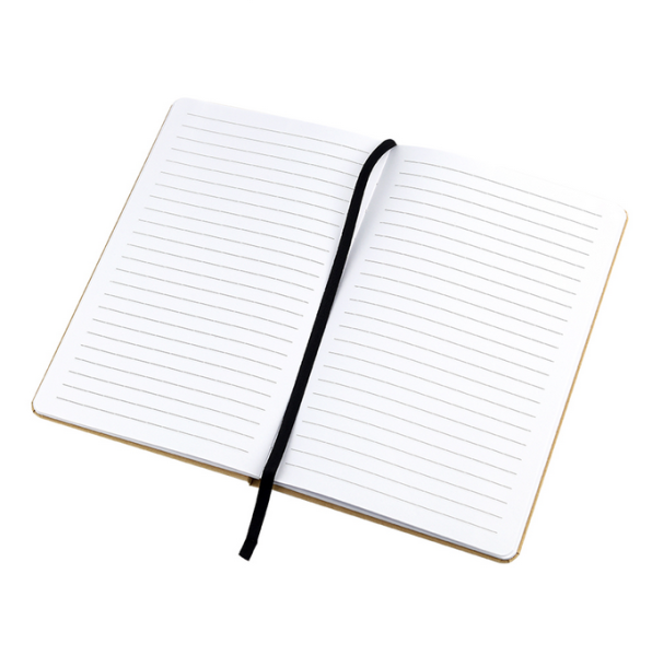 Блокнот Элвин в картонной обложке с листами в полоску / Скетчбук 160 страниц